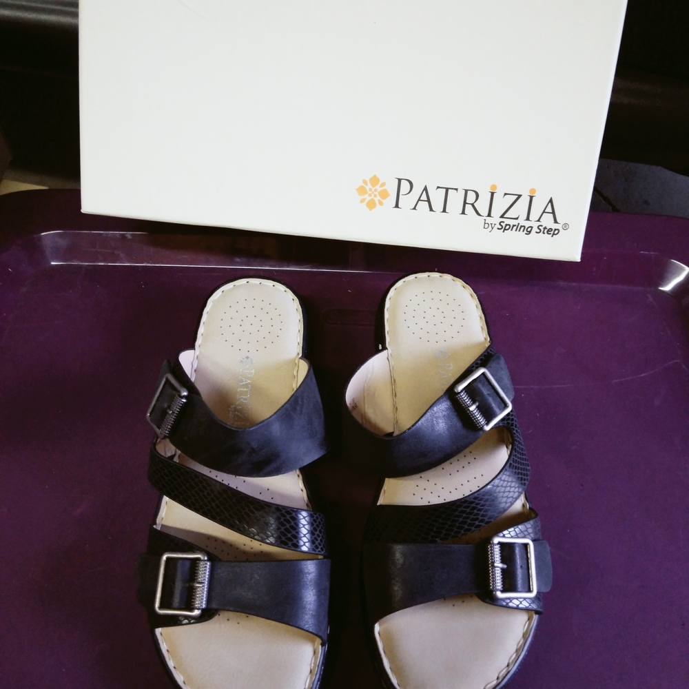 Patrizia Black Sandals